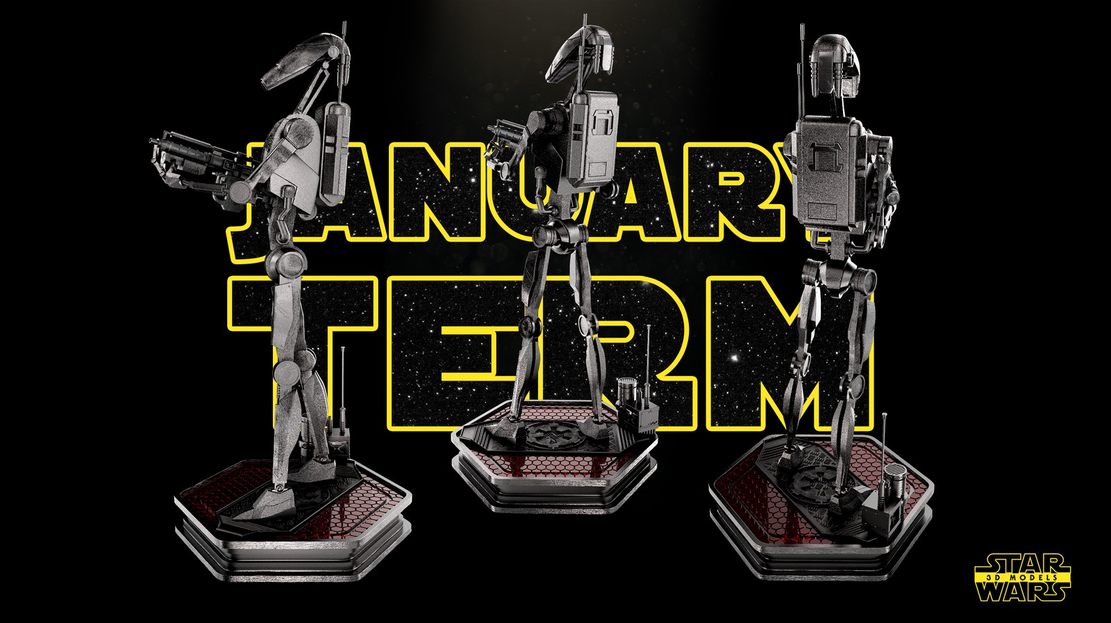 Combat Droid B1 Sculpture - Image 4