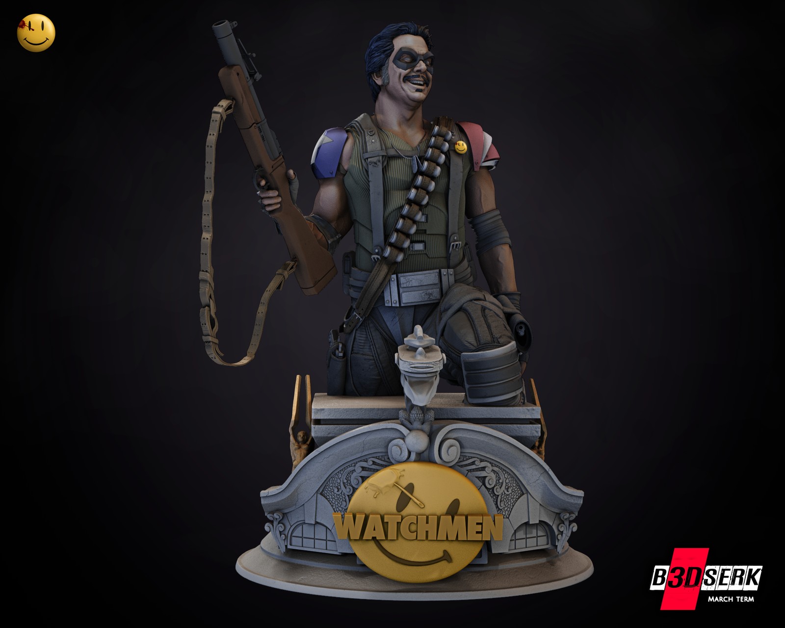 The Comedian - Bust (Watchmen) - Image 2