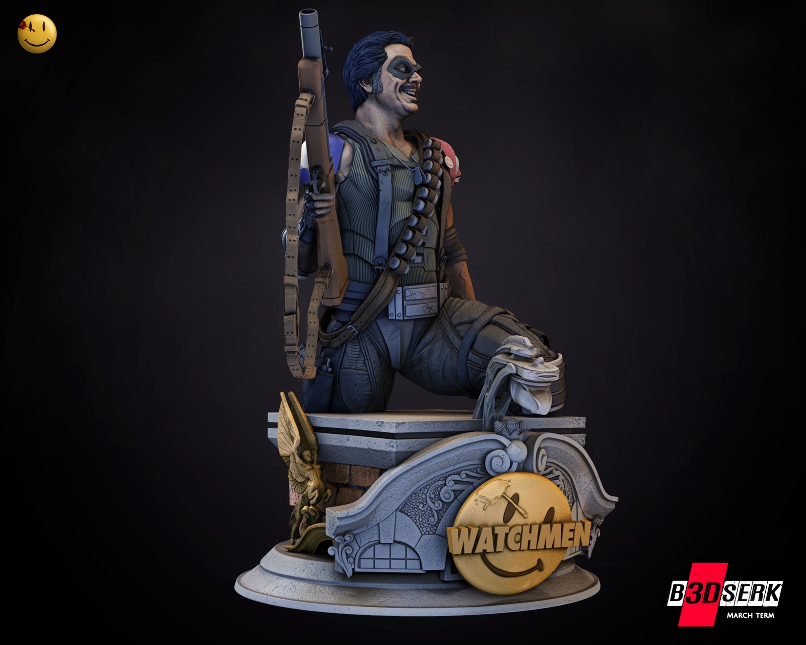 The Comedian - Bust (Watchmen) - Image 3