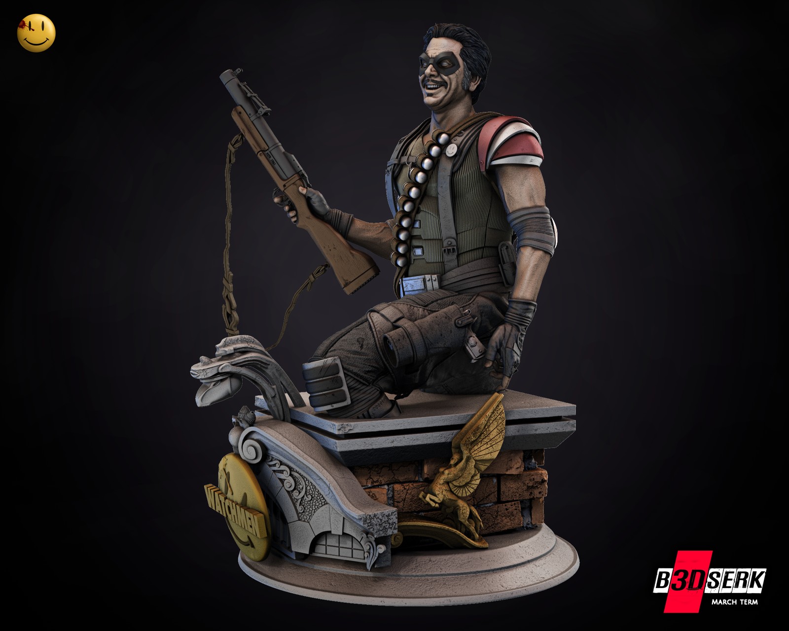 The Comedian - Bust (Watchmen) - Image 4
