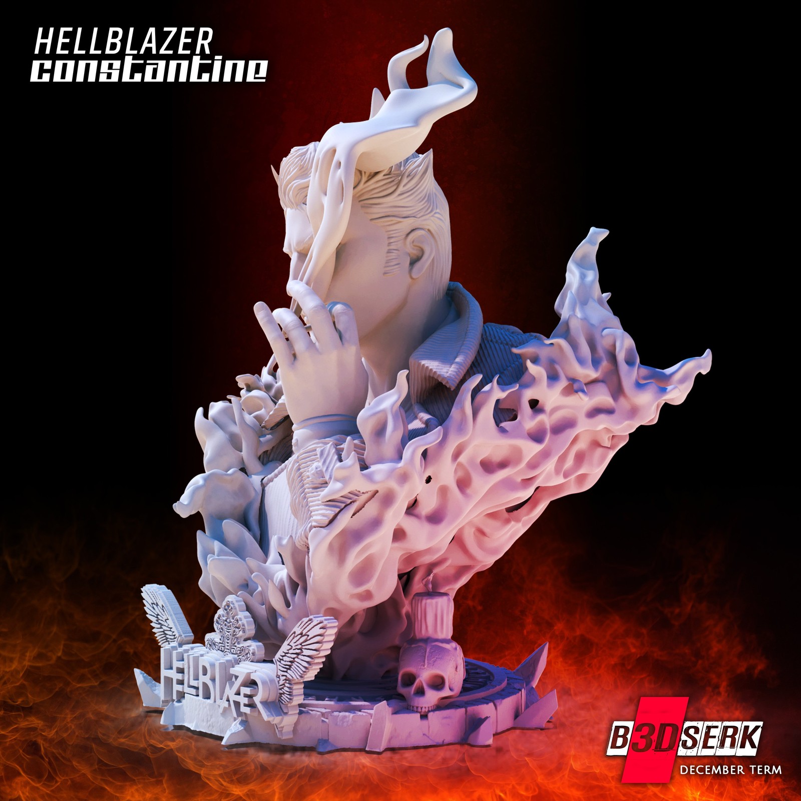 HellBlazer: Constantine 3D Bust - Image 2