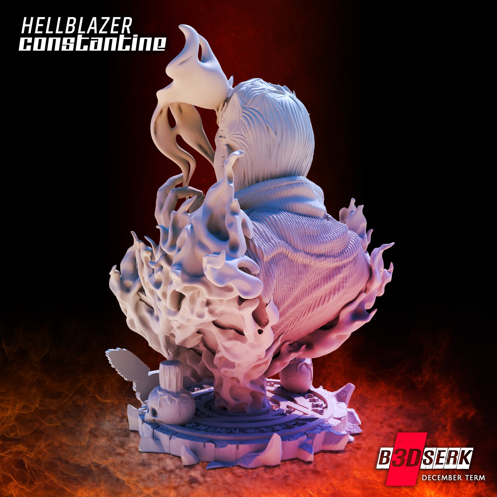 HellBlazer: Constantine 3D Bust - Image 3