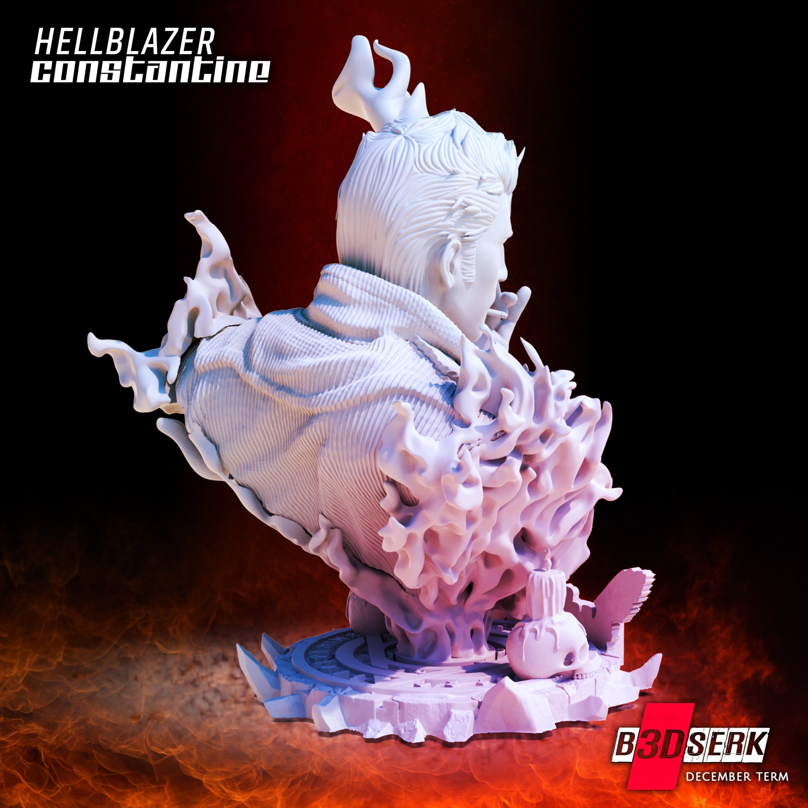 HellBlazer: Constantine 3D Bust - Image 4