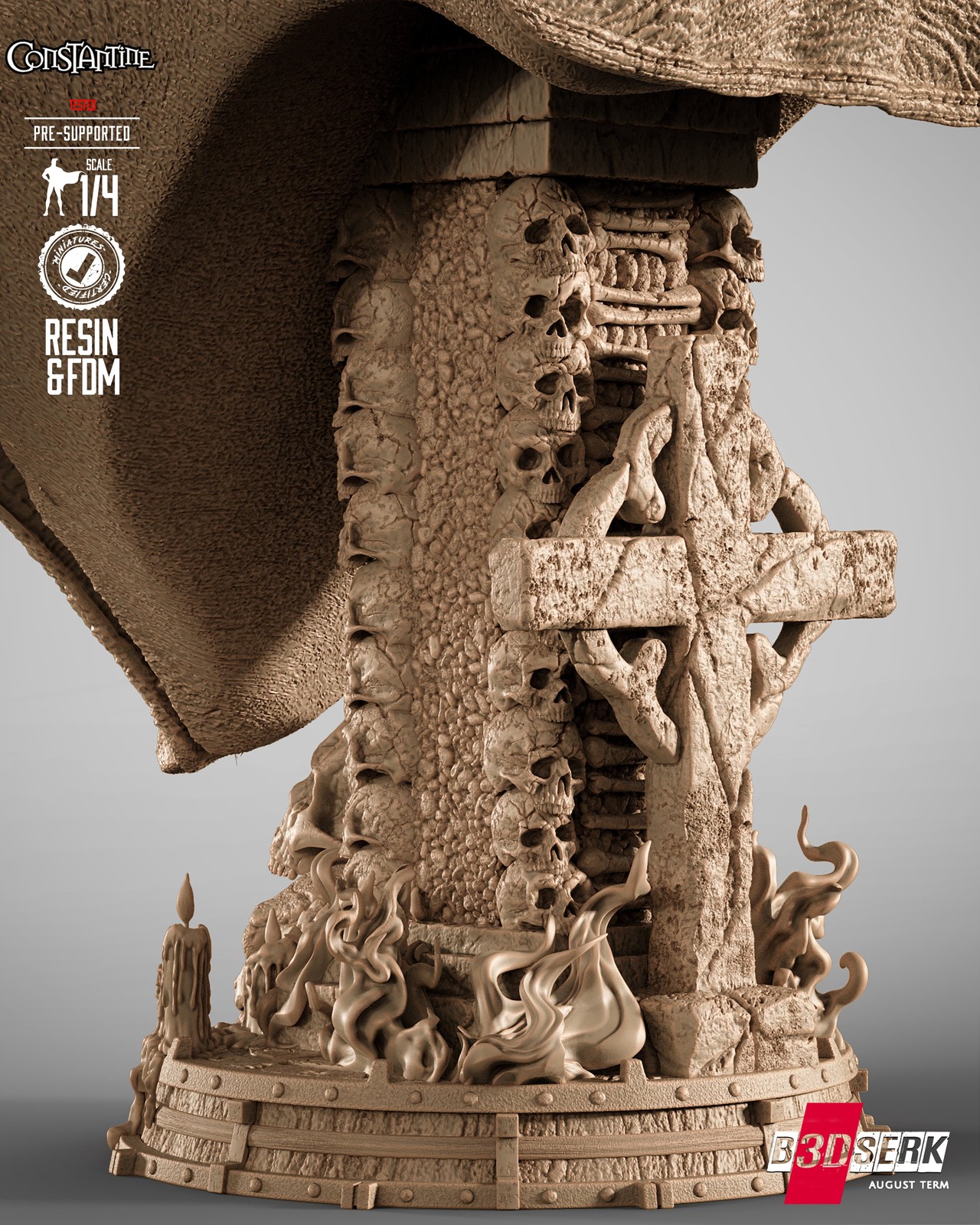 Constantine Portrait Bust - Image 5