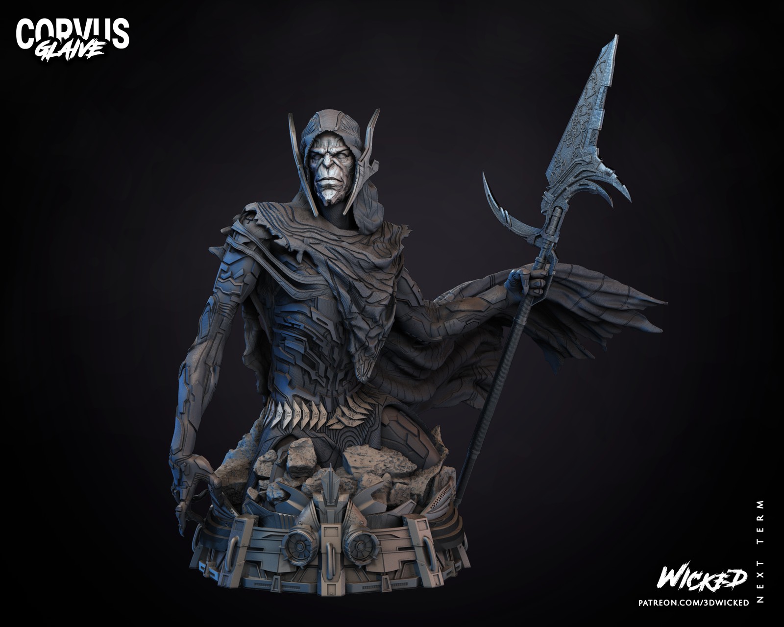 Marvel Corvus Glaive Bust - Image 2
