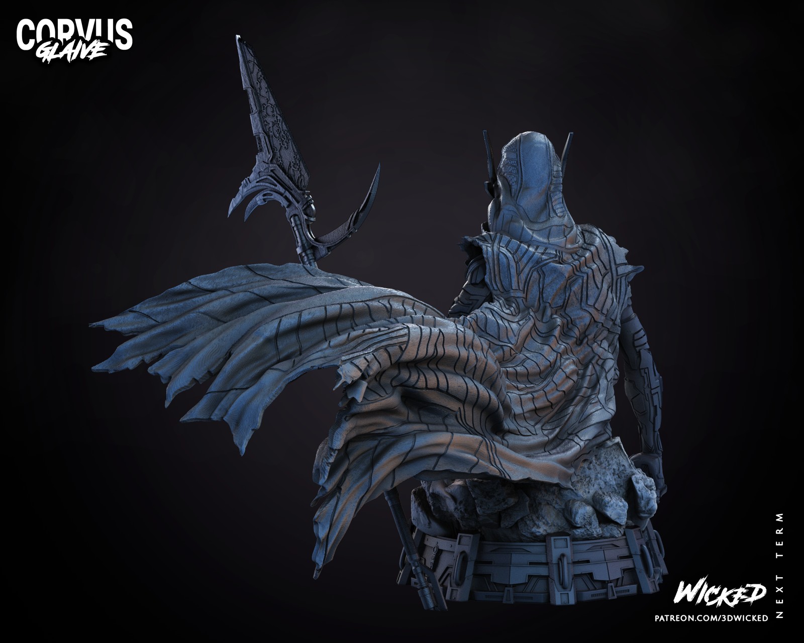 Marvel Corvus Glaive Bust - Image 4
