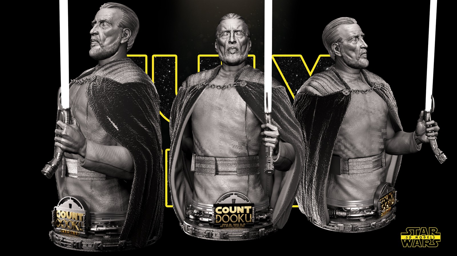 Count Dooku - Bust (Star Wars) - Image 2