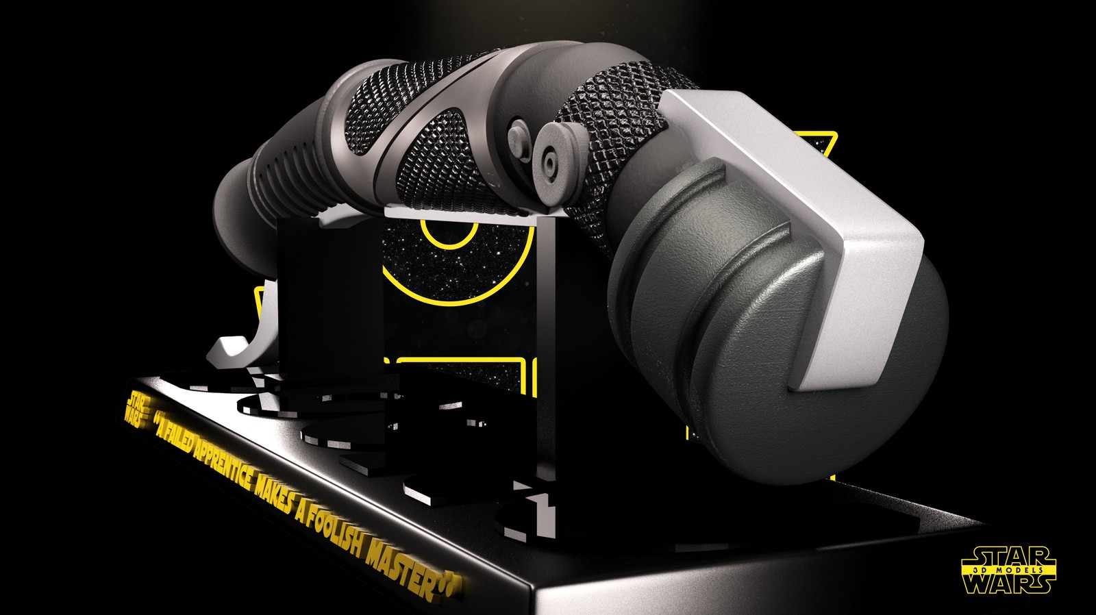 Count Dooku Lightsaber Sculpture - Image 5