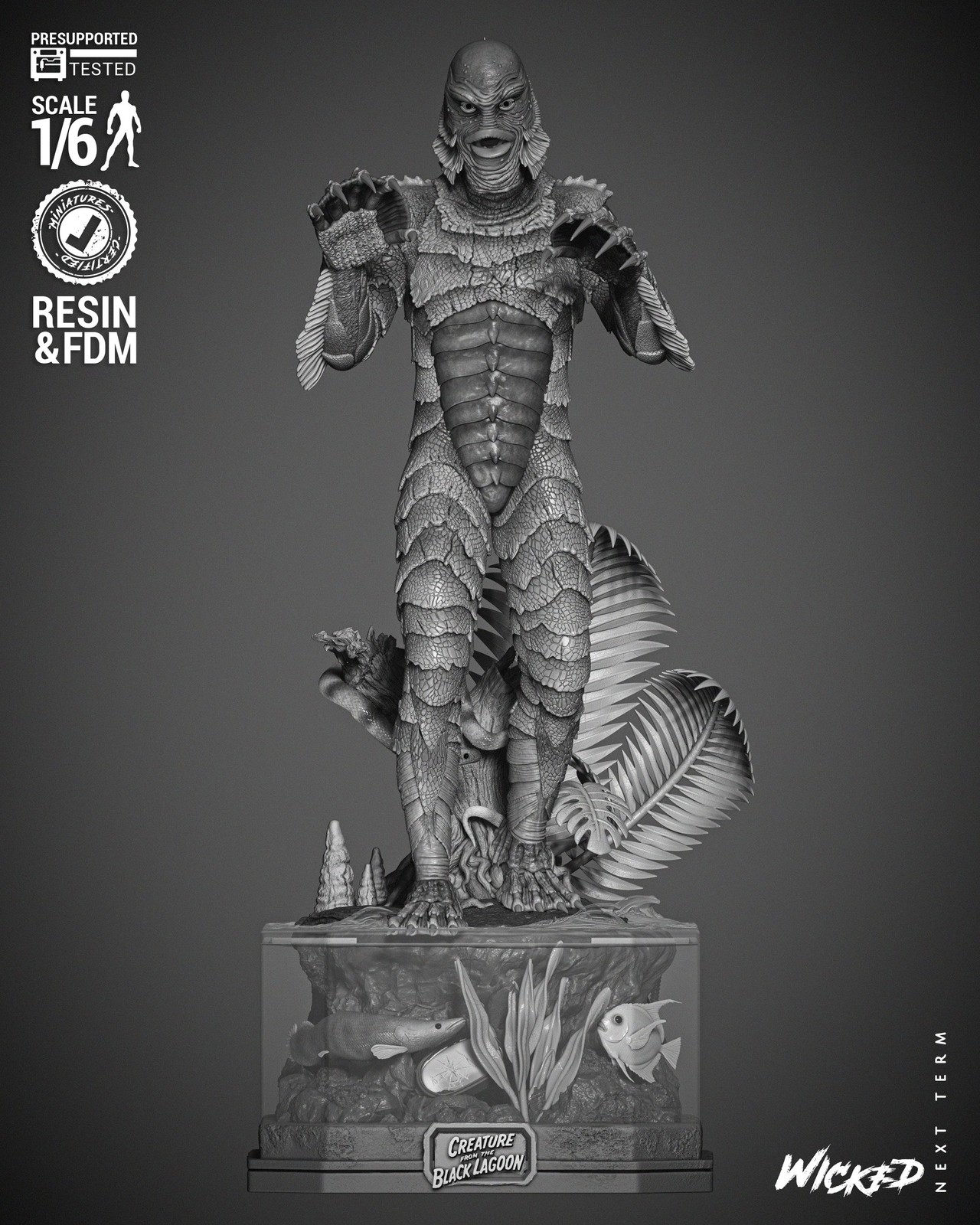 Creature of the Black Lagoon Sculpture