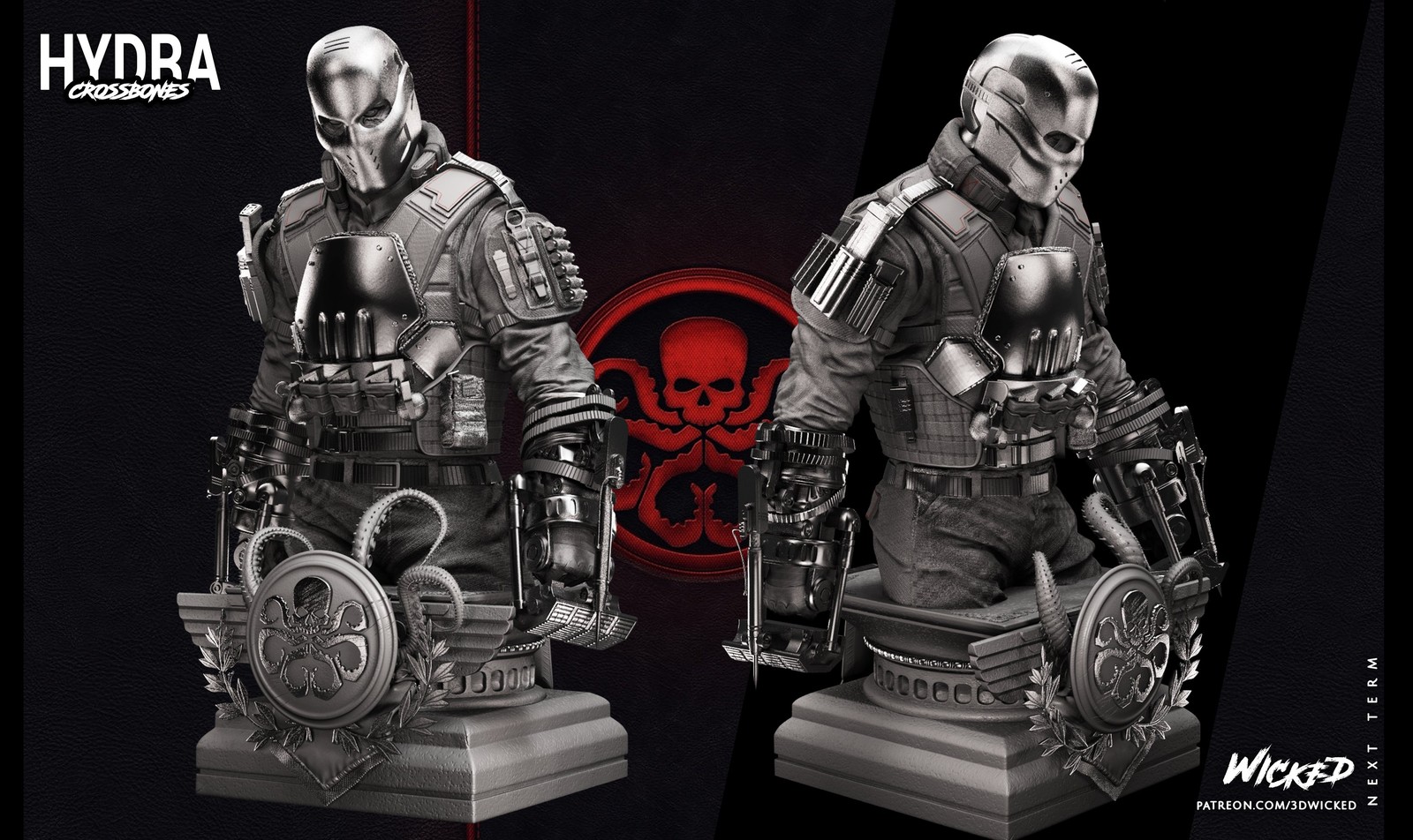 Crossbones Bust - Image 2