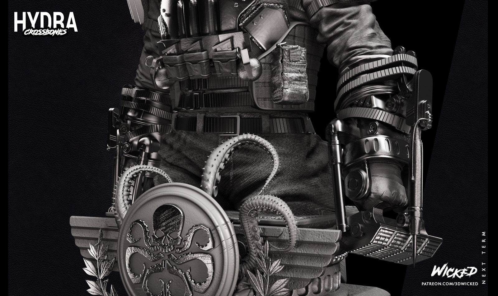 Crossbones Bust - Image 5