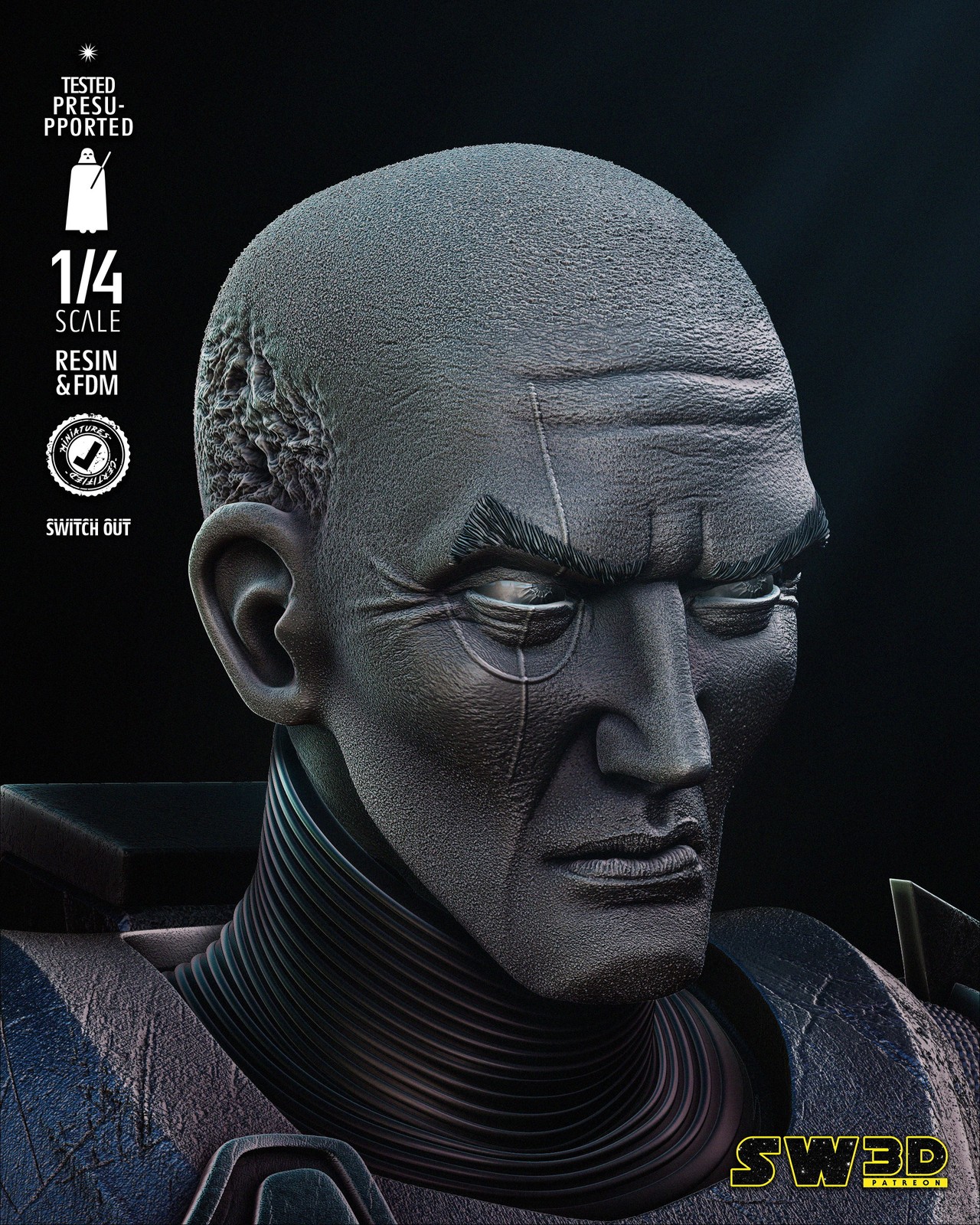 Crosshair Blade - Bust (Star Wars) - Image 5