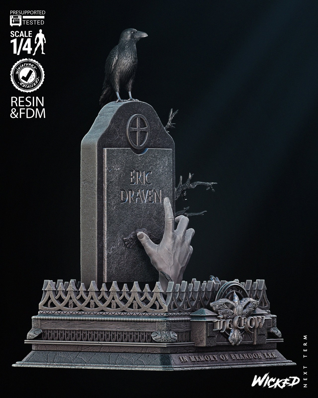 Crow Tomb Bust - Image 2