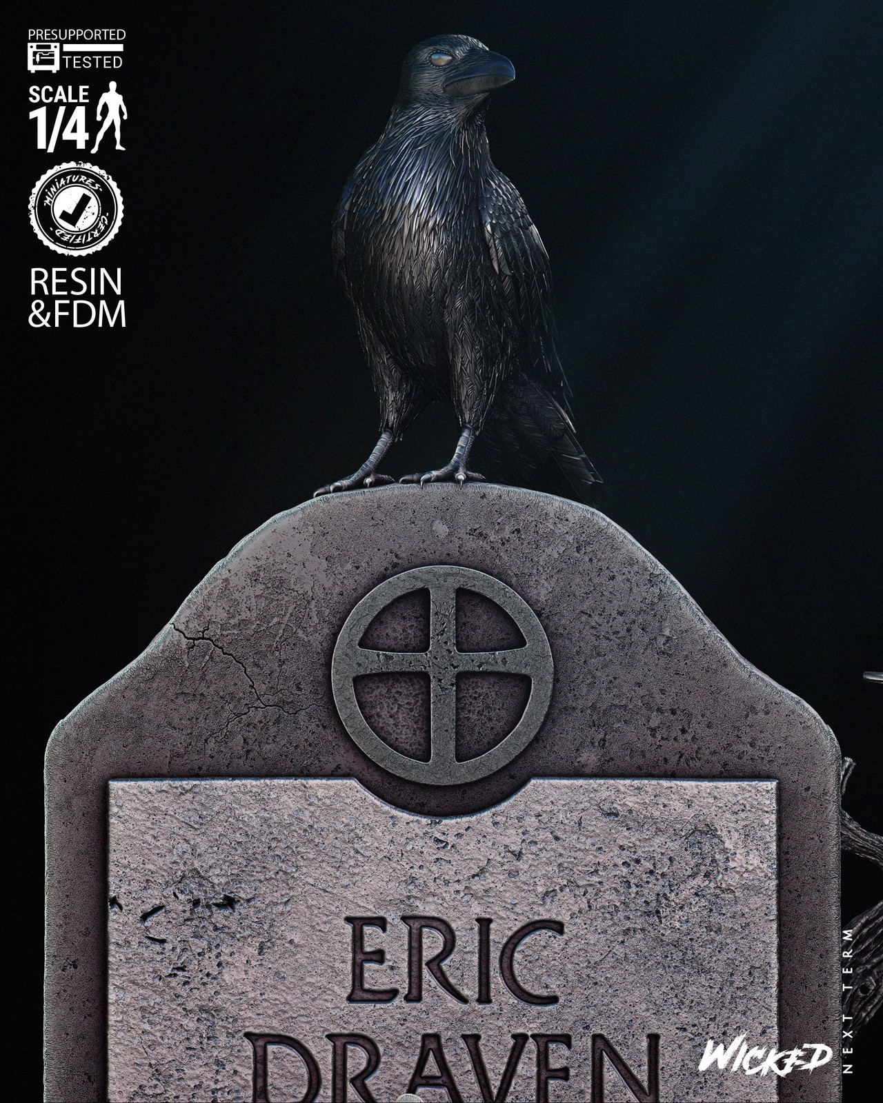 Crow Tomb Bust - Image 3