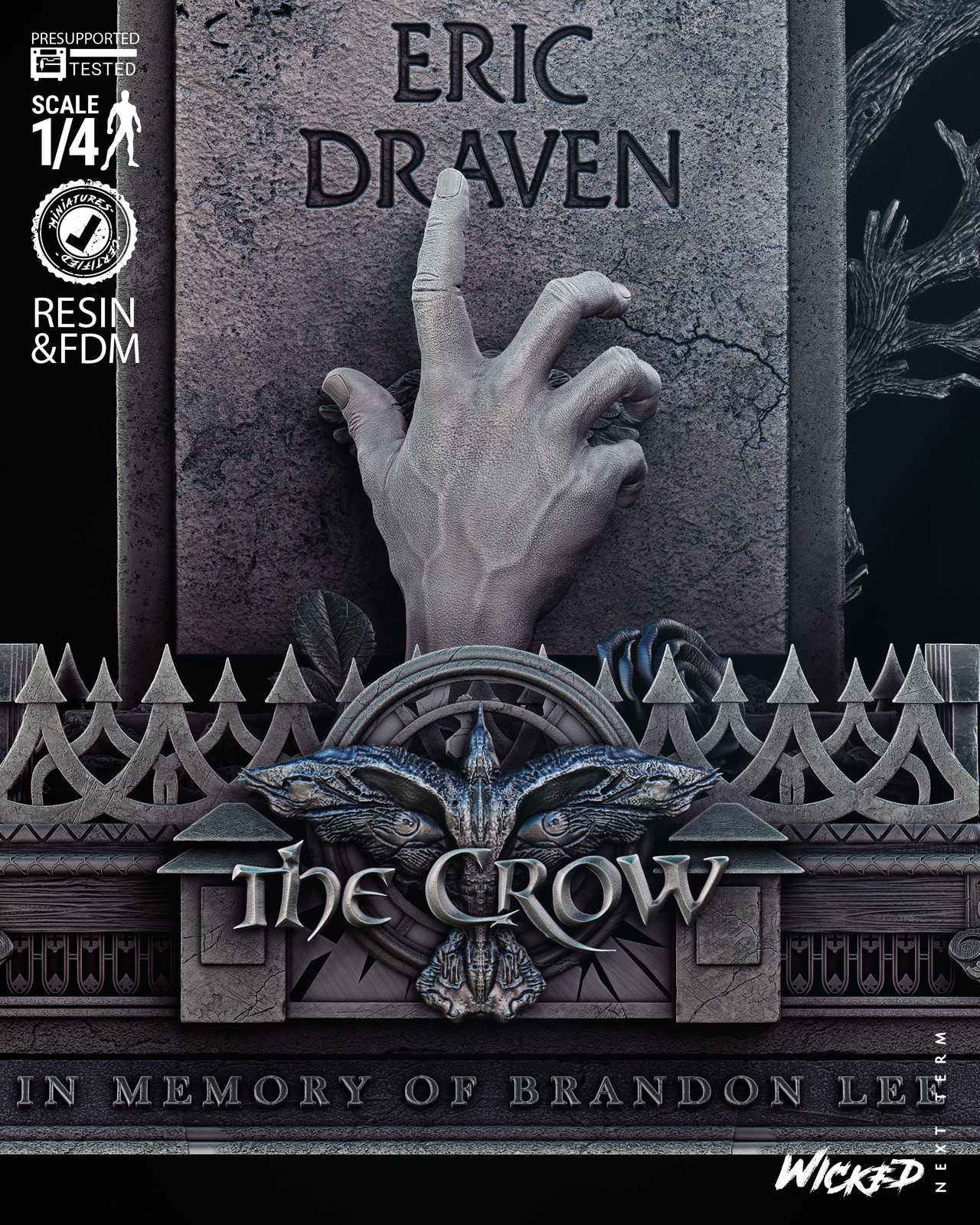 Crow Tomb Bust - Image 5