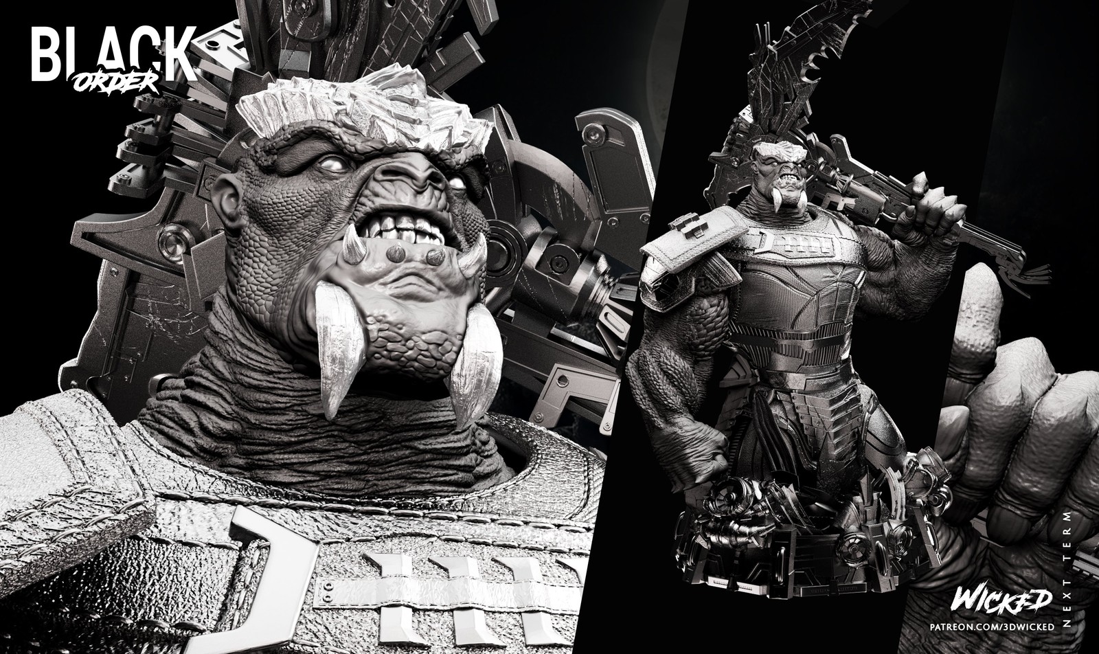 Marvel Cull Obsidian Bust