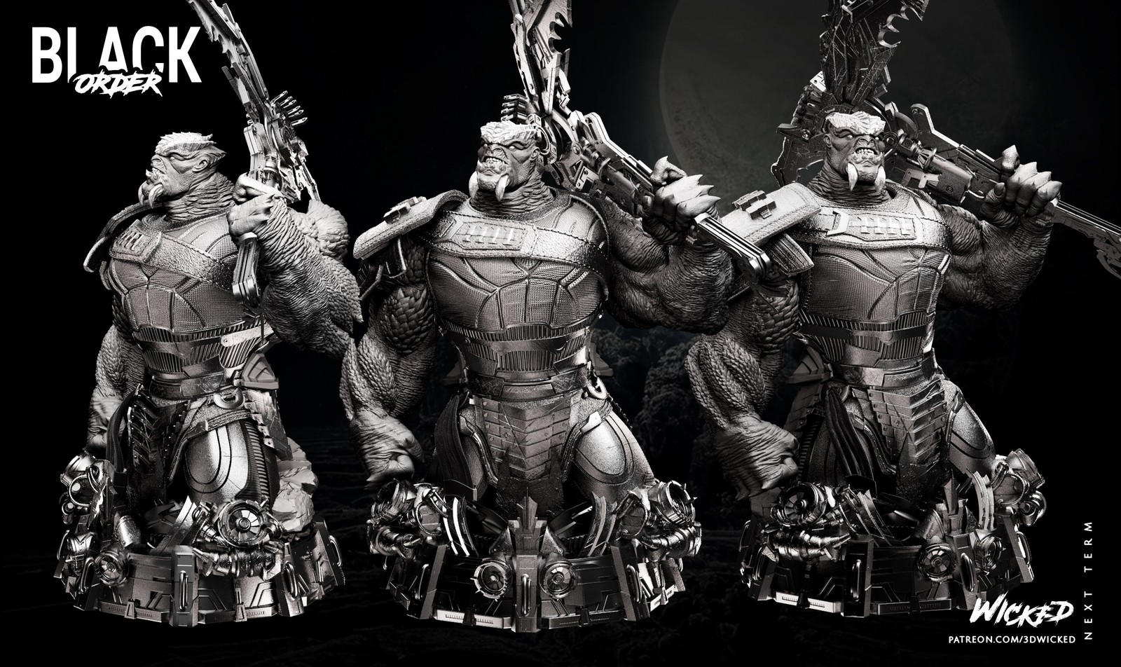 Marvel Cull Obsidian Bust - Image 2