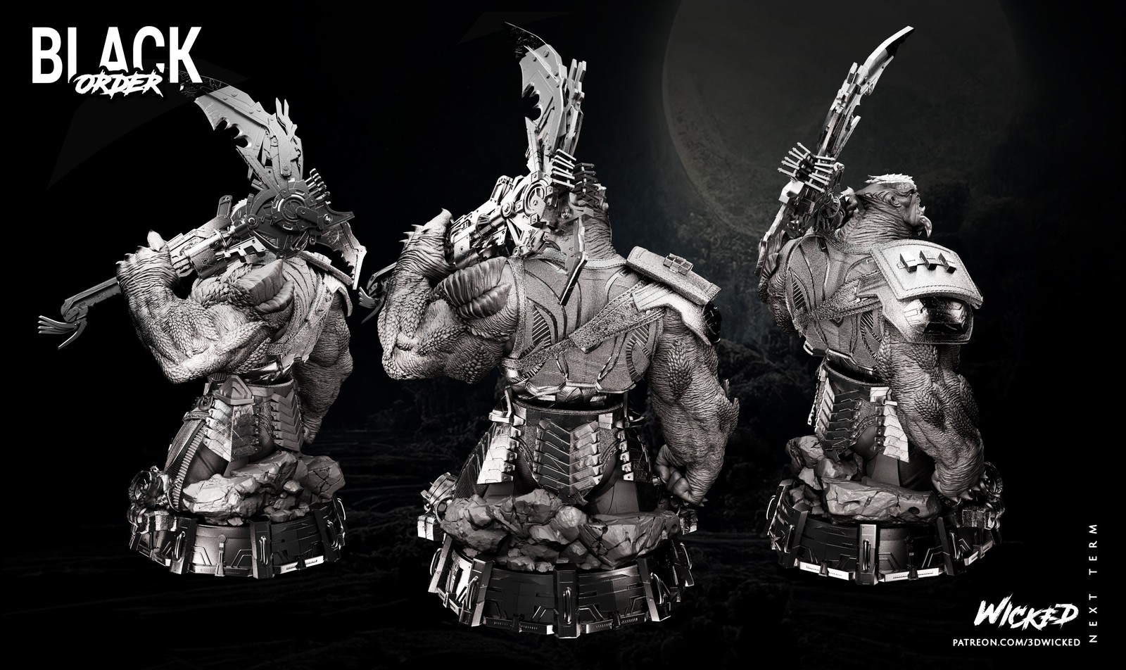 Marvel Cull Obsidian Bust - Image 3