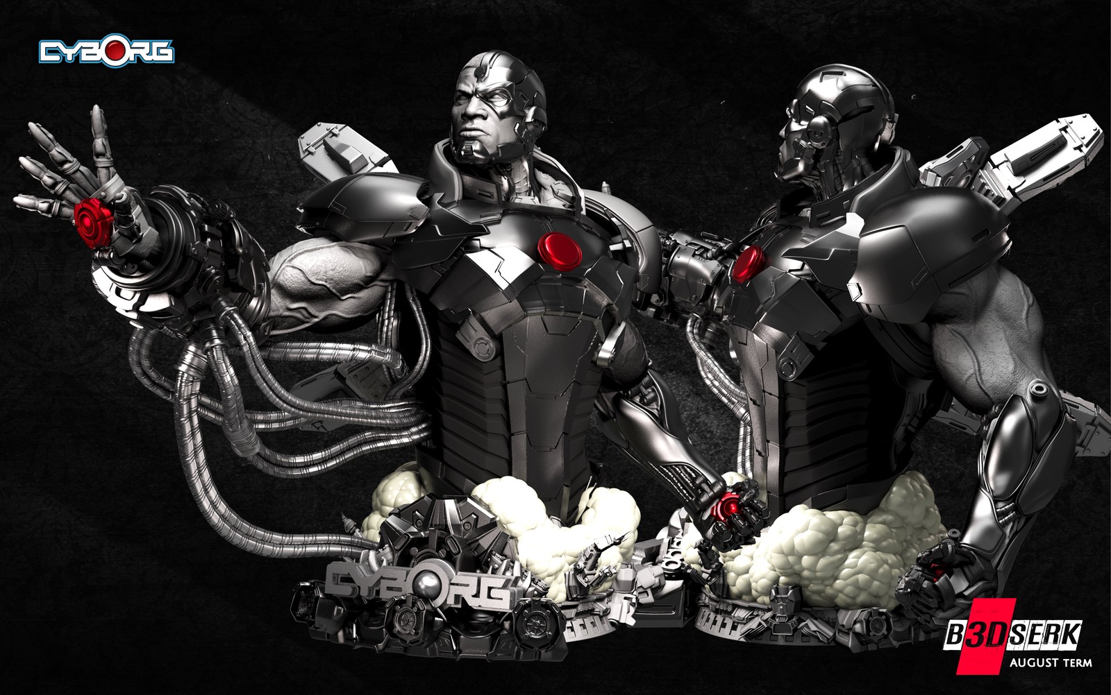 Cyborg Bust 1/4 - Image 2