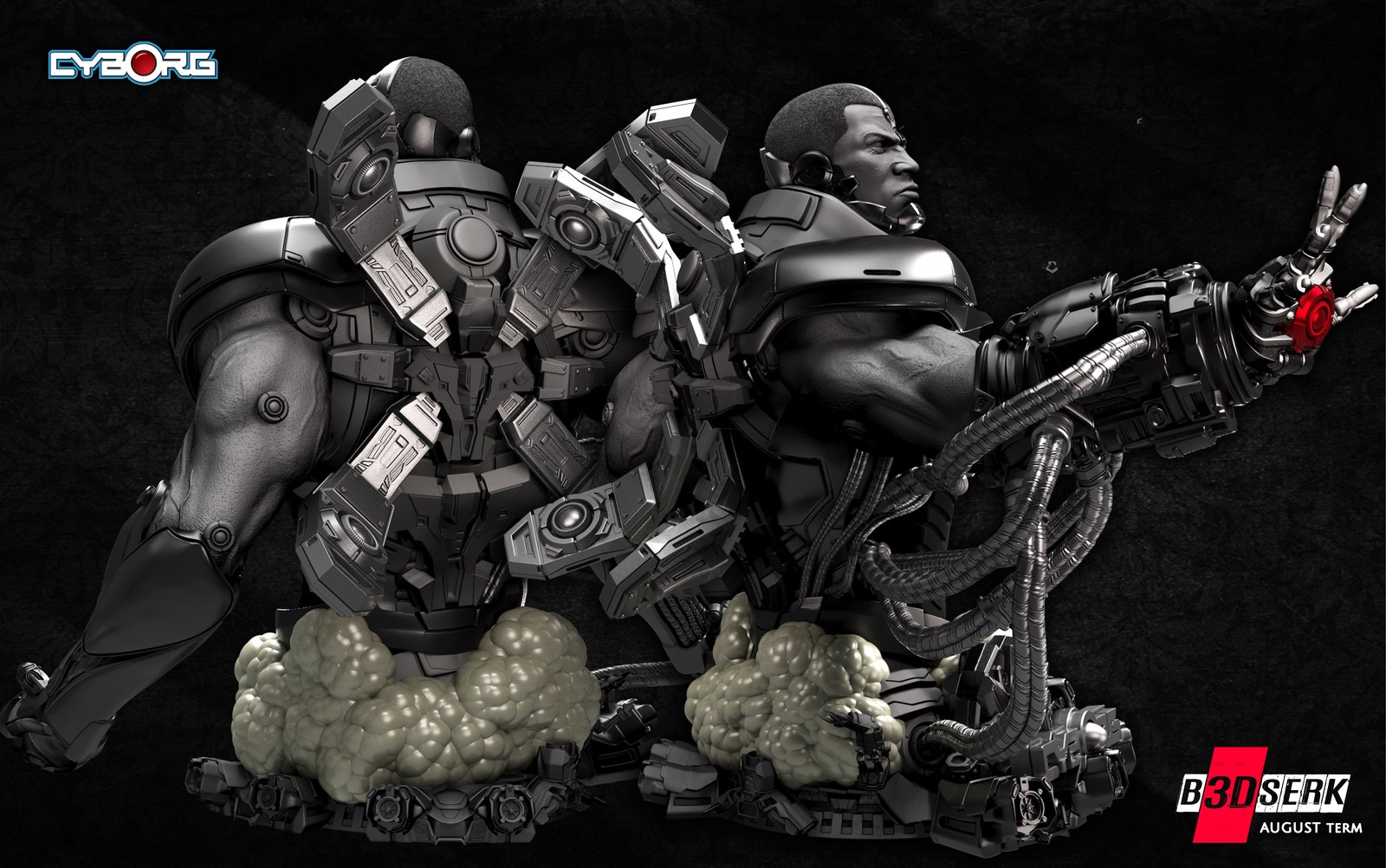 Cyborg Bust 1/4 - Image 3