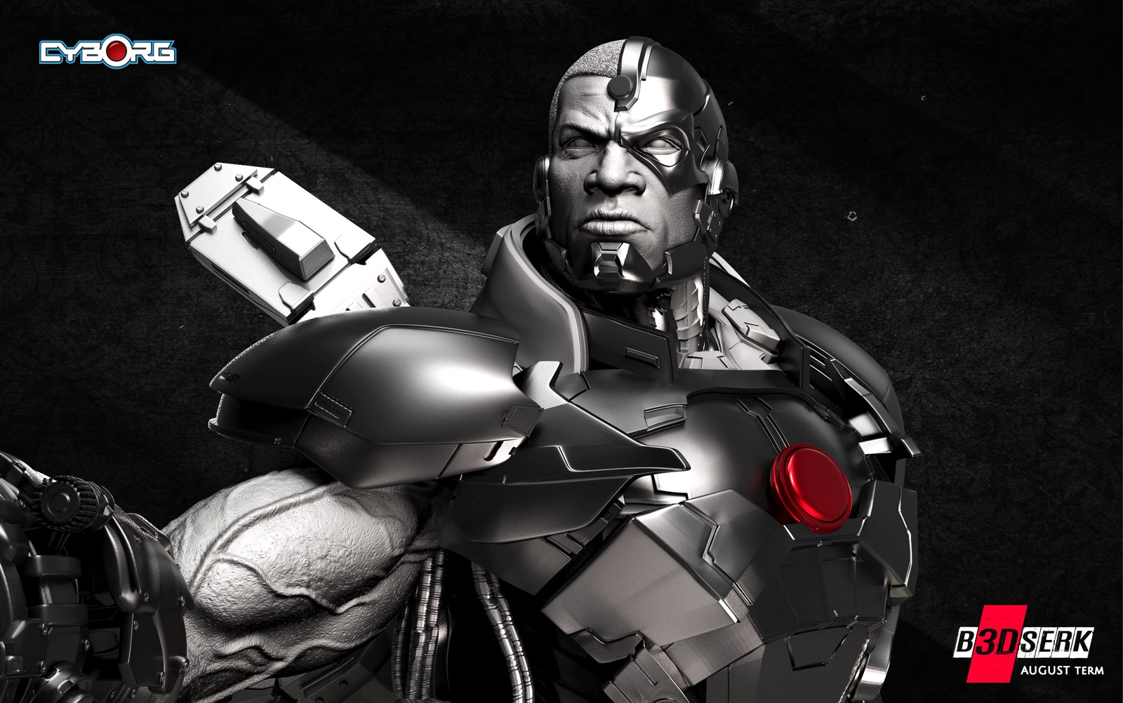 Cyborg Bust 1/4 - Image 4