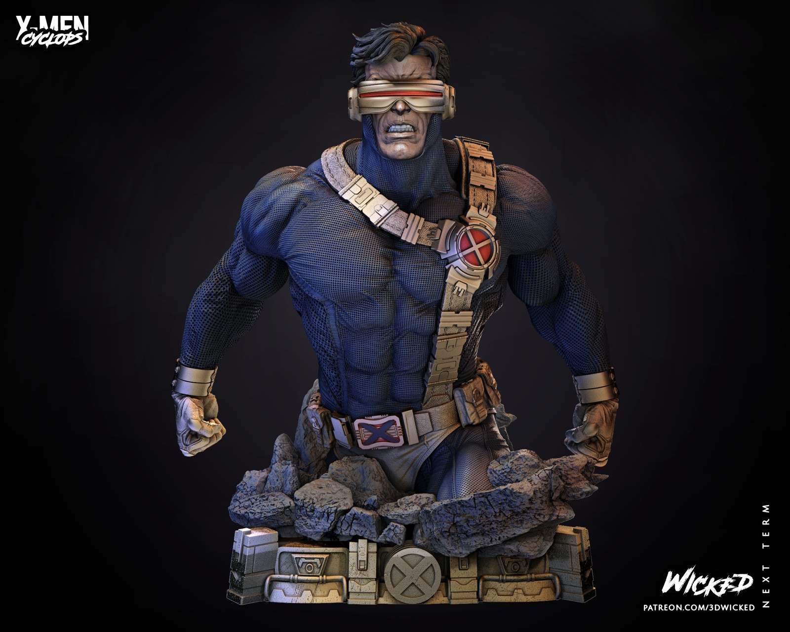 Marvel Cyclops Bust - Image 3