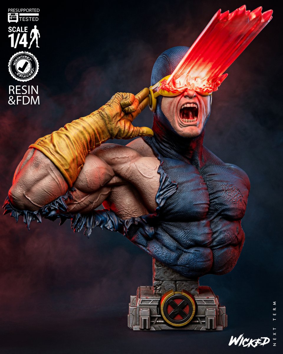 Marvel February 2026 Term Cyclops Portrait Bust