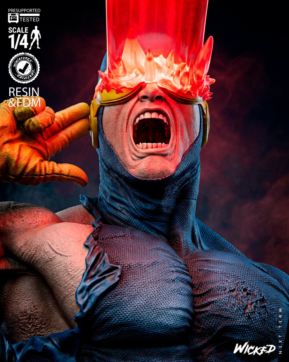 Marvel February 2026 Term Cyclops Portrait Bust - Image 4
