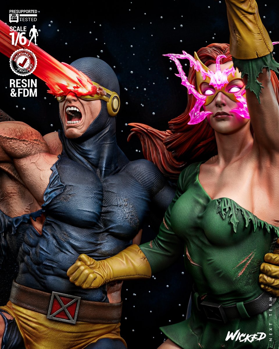 Marvel February 2026 Term Cyclops and Jean Diorama - Image 2
