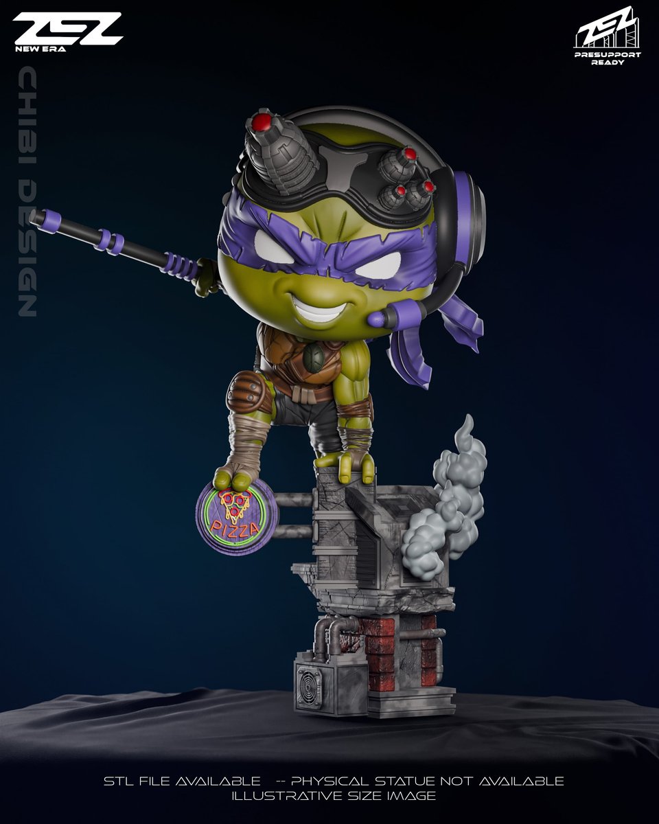 Donatello - Chibi (Teenage Mutant Ninja Turtles)