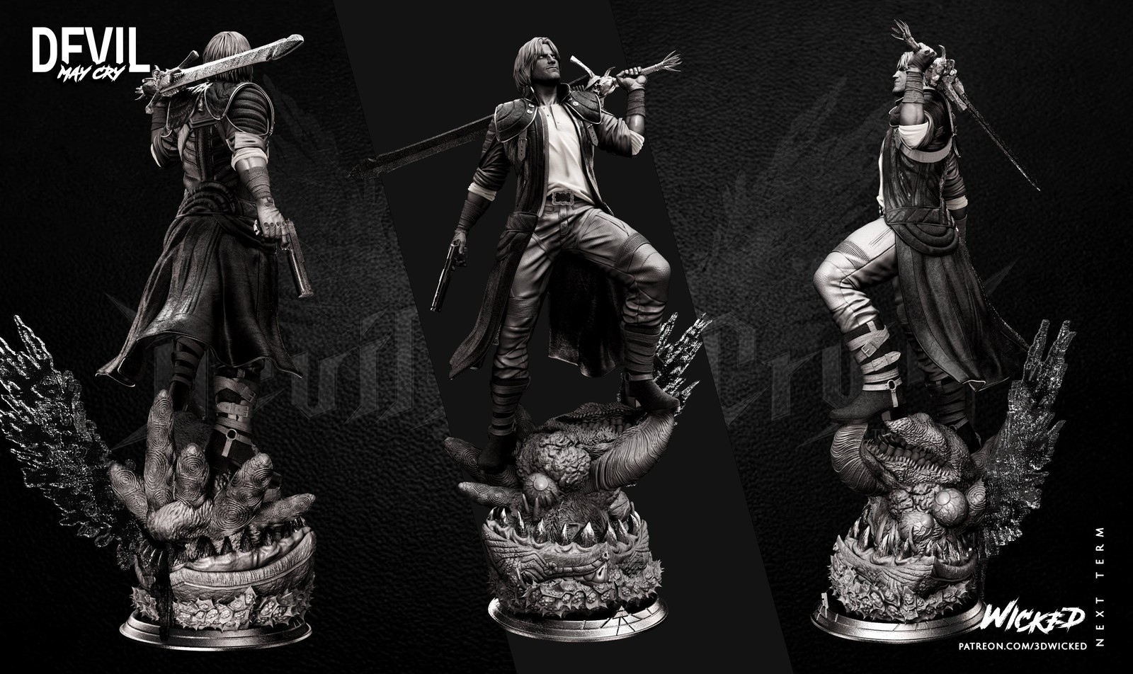Video Game Dante Sculpture - Image 2