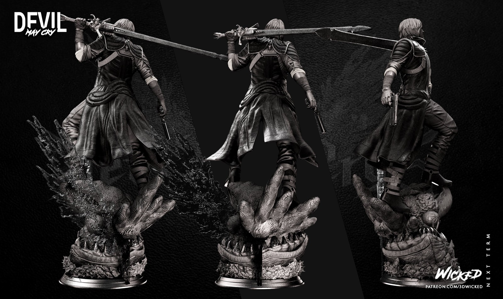 Video Game Dante Sculpture - Image 3