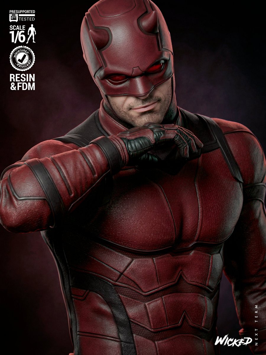 Marvel March 2026 Term Daredevil Sculpture - Image 5