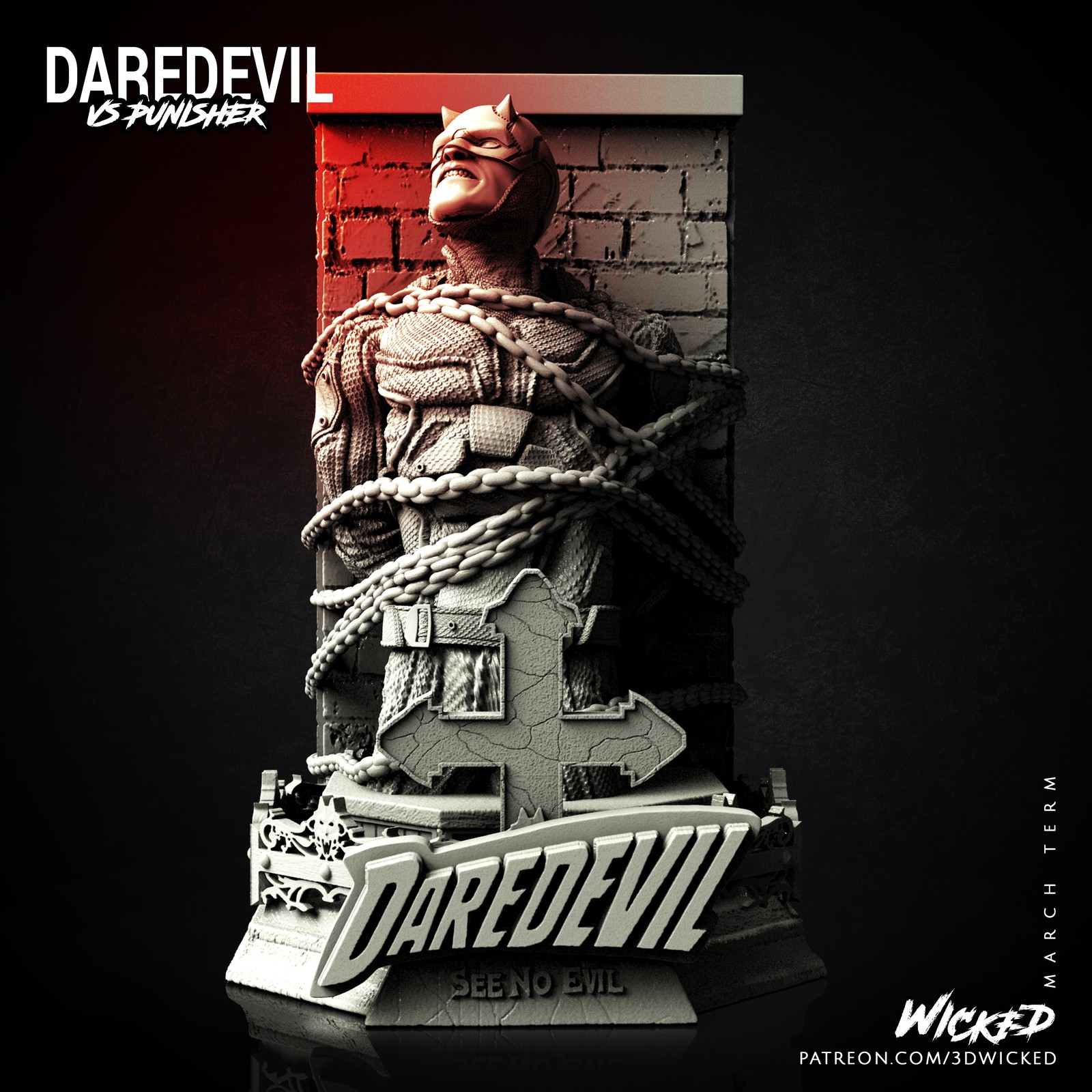 Daredevil Netflix - Bust (Marvel)