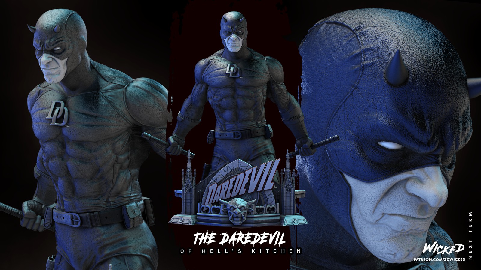 Daredevil Billy Clubs - Bust (Marvel)