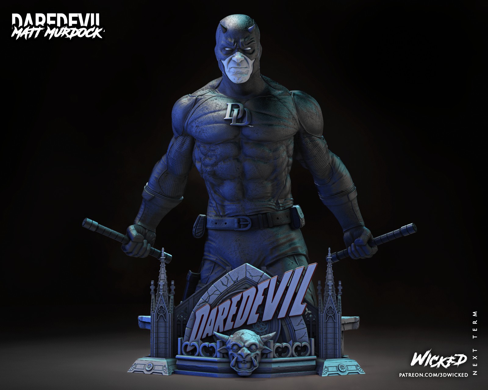 Marvel Daredevil Bust - Image 3