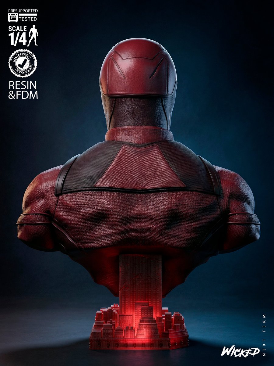 Marvel March 2026 Daredevil Portrait Bust - Image 2