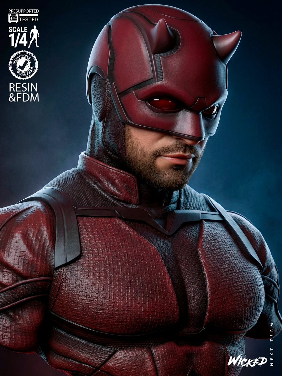 Marvel March 2026 Daredevil Portrait Bust - Image 3