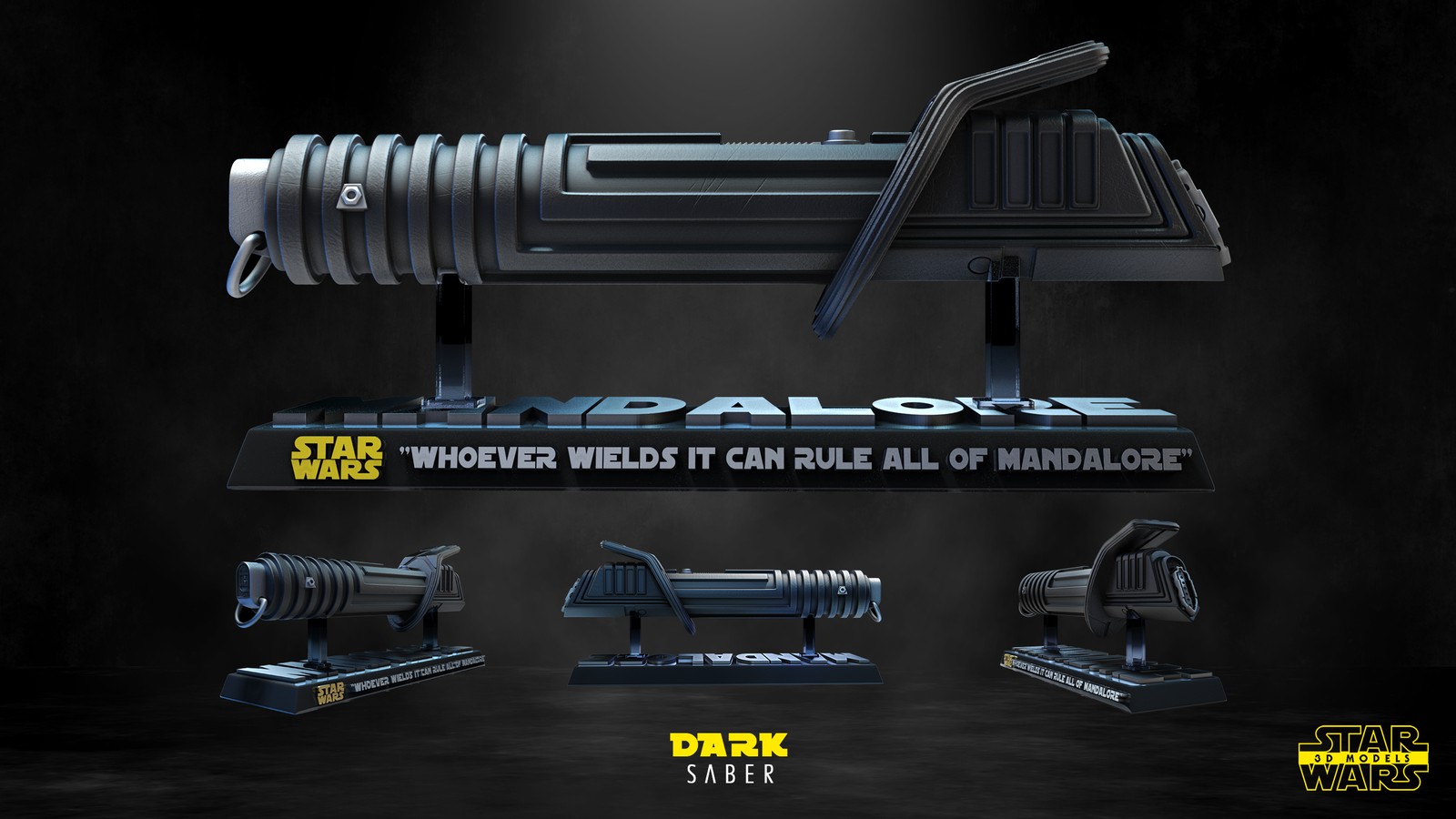 Dark Saber Sculpture