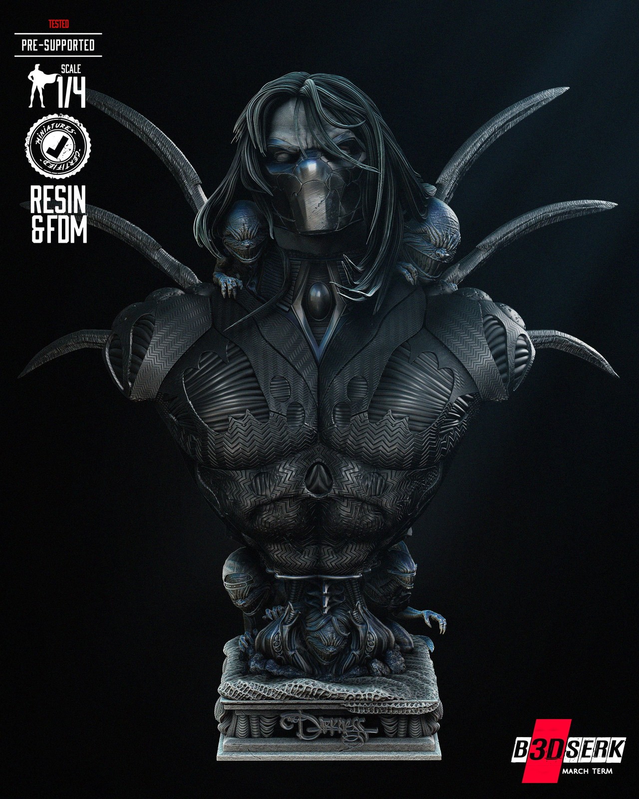 Darkness Portrait Bust