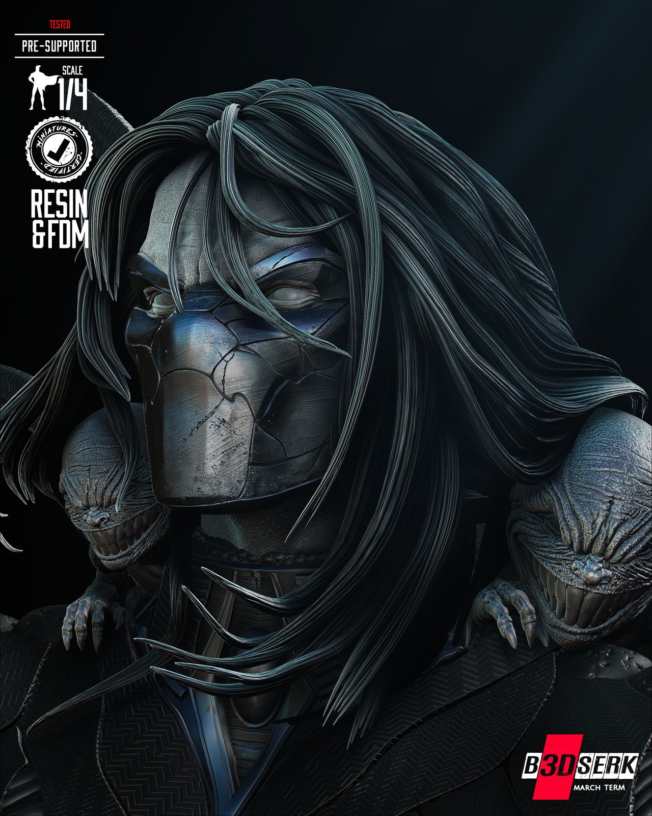 Darkness Portrait Bust - Image 5