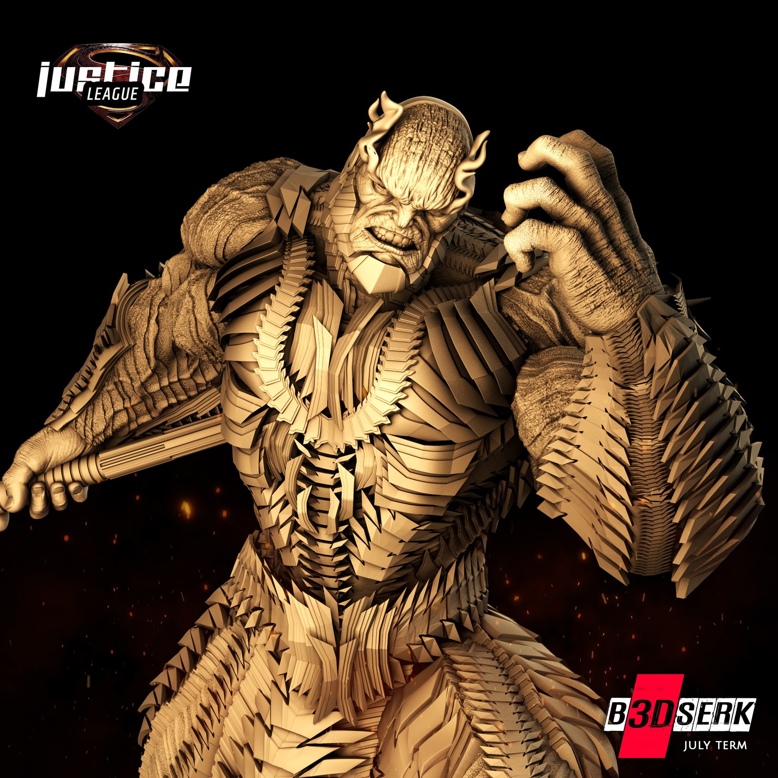 Darkseid Sculpture 1/6 - Image 2