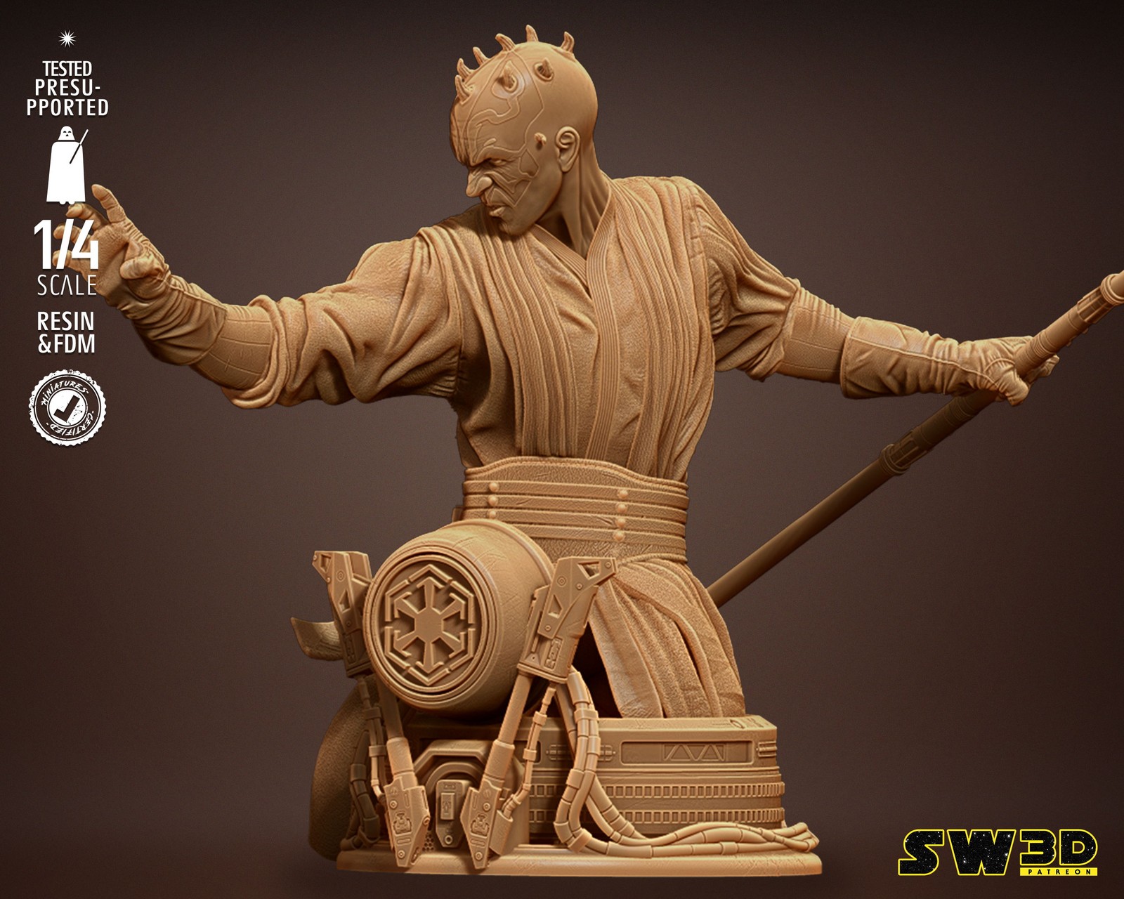 Darth Maul 2023 Bust - Image 3