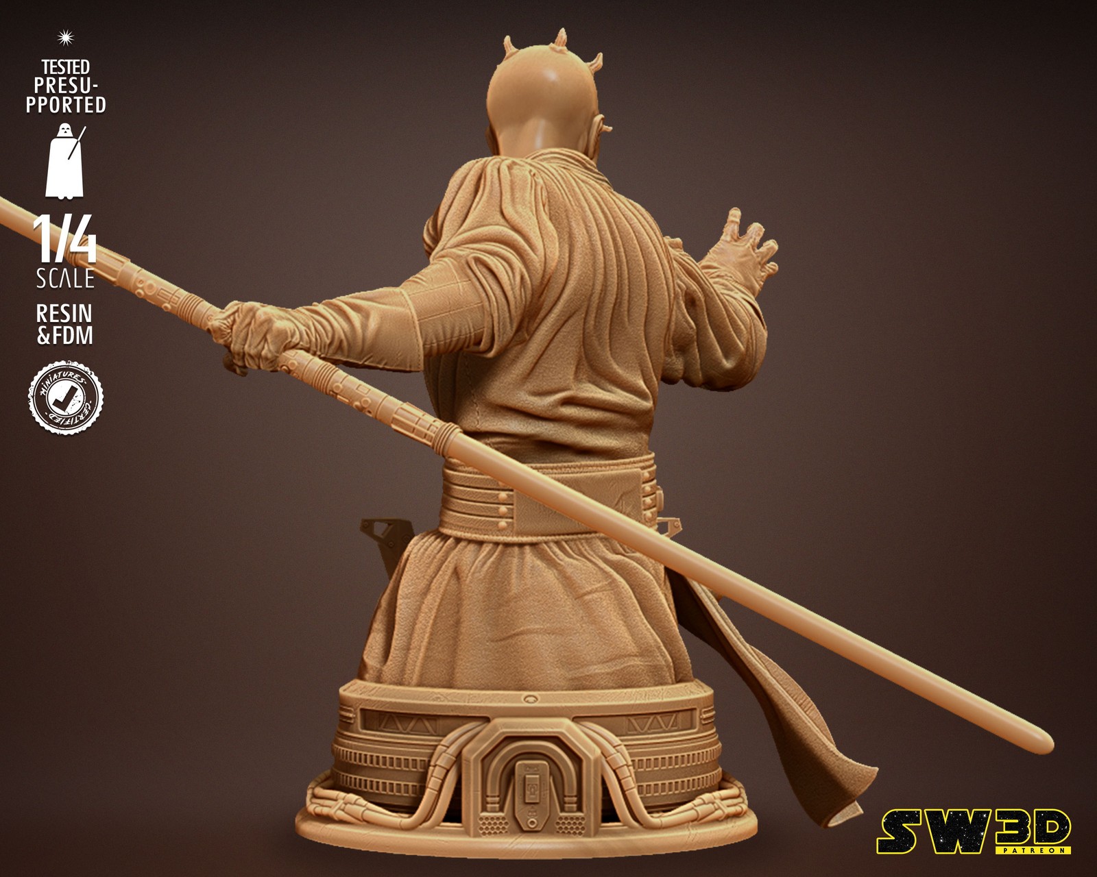 Darth Maul 2023 Bust - Image 5