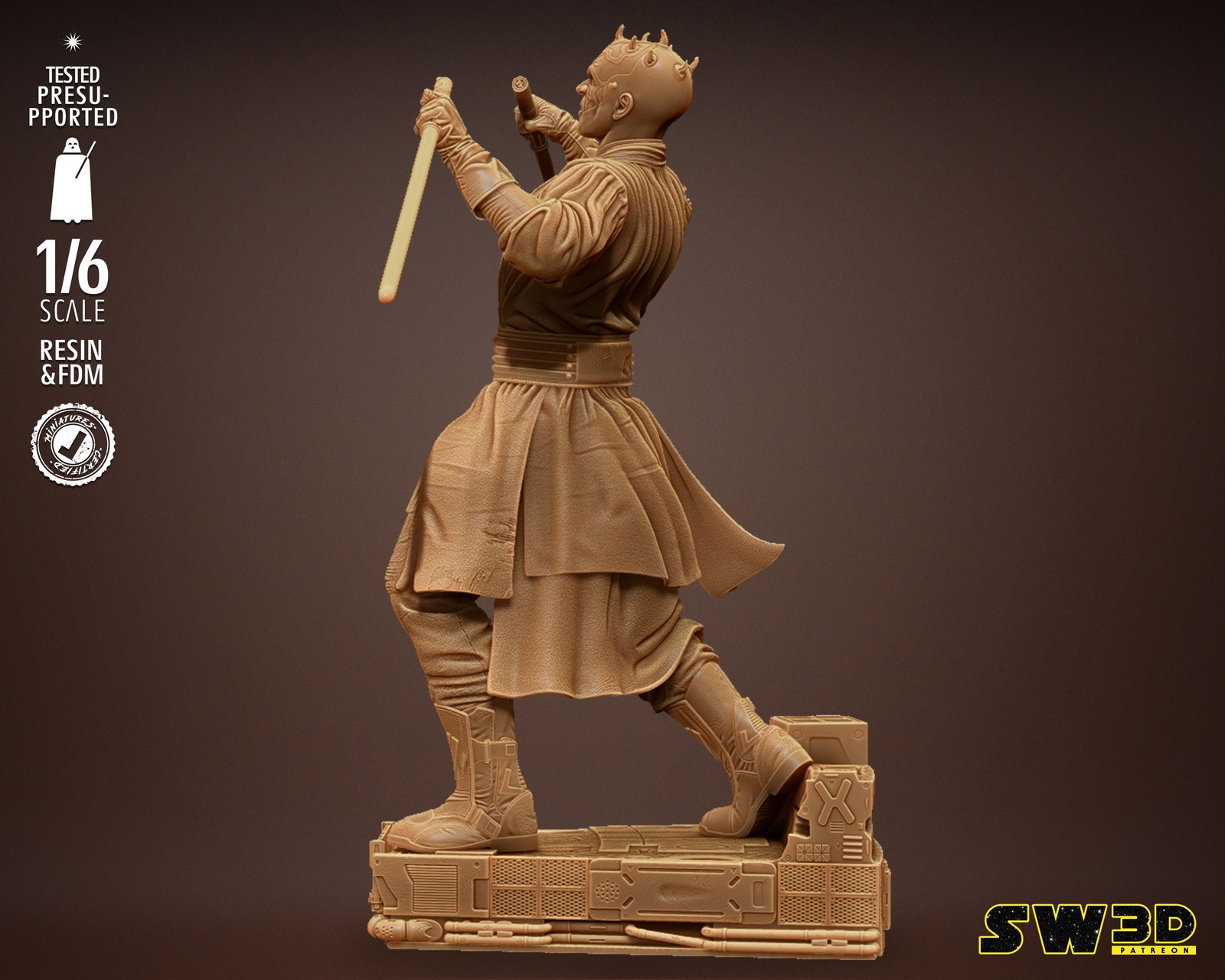 Darth Maul 2023 Sculpture - Image 3