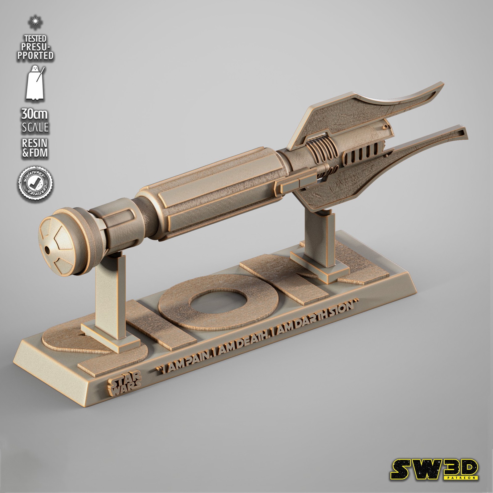 Darth Sion "Lightsaber" (Star Wars)