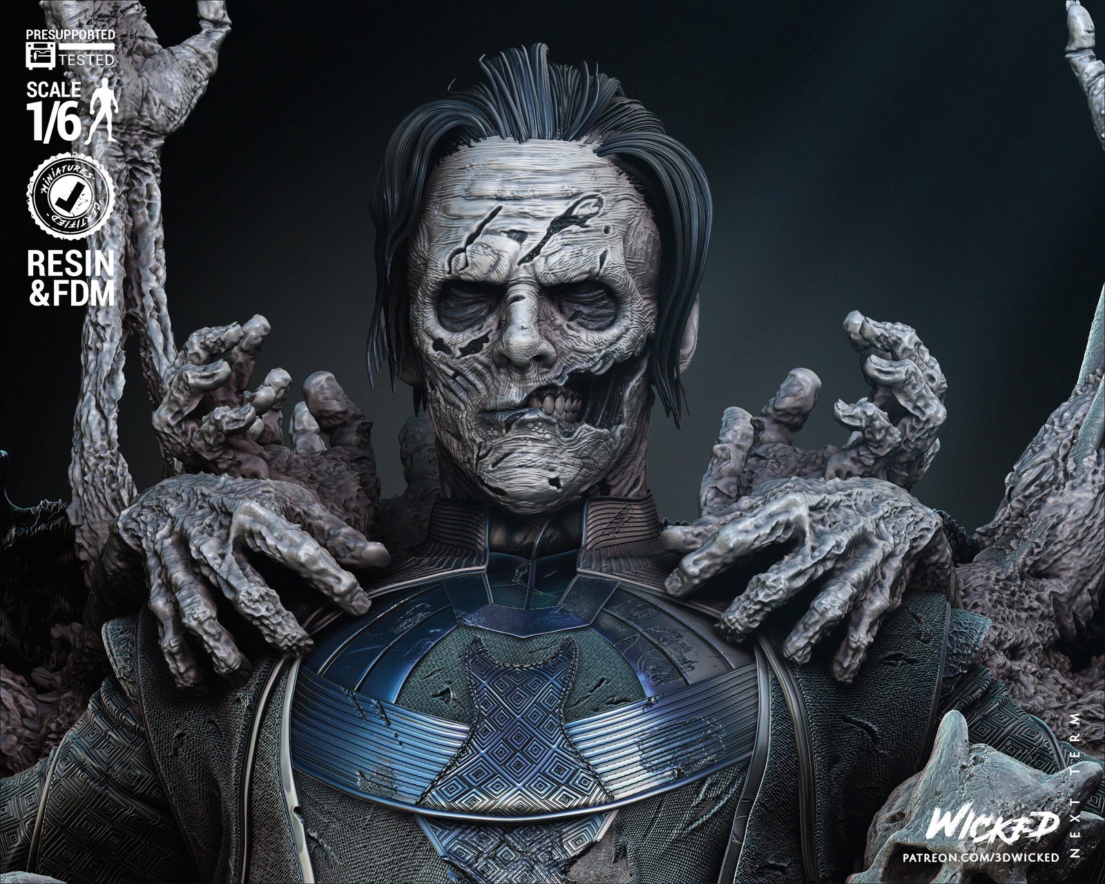 Marvel Dead Strange Sculpture - Image 4