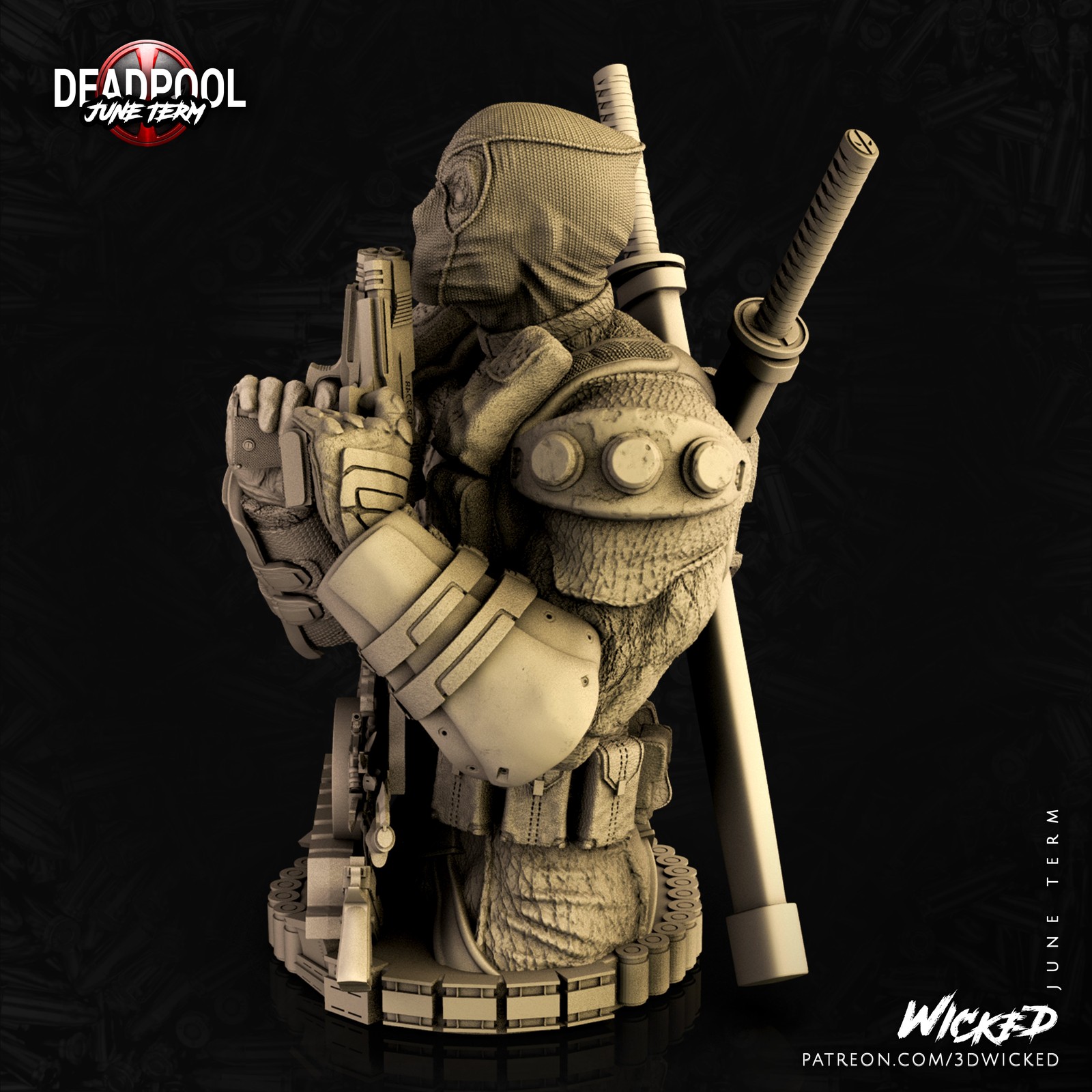 Marvel Deadpool Bust - Image 3