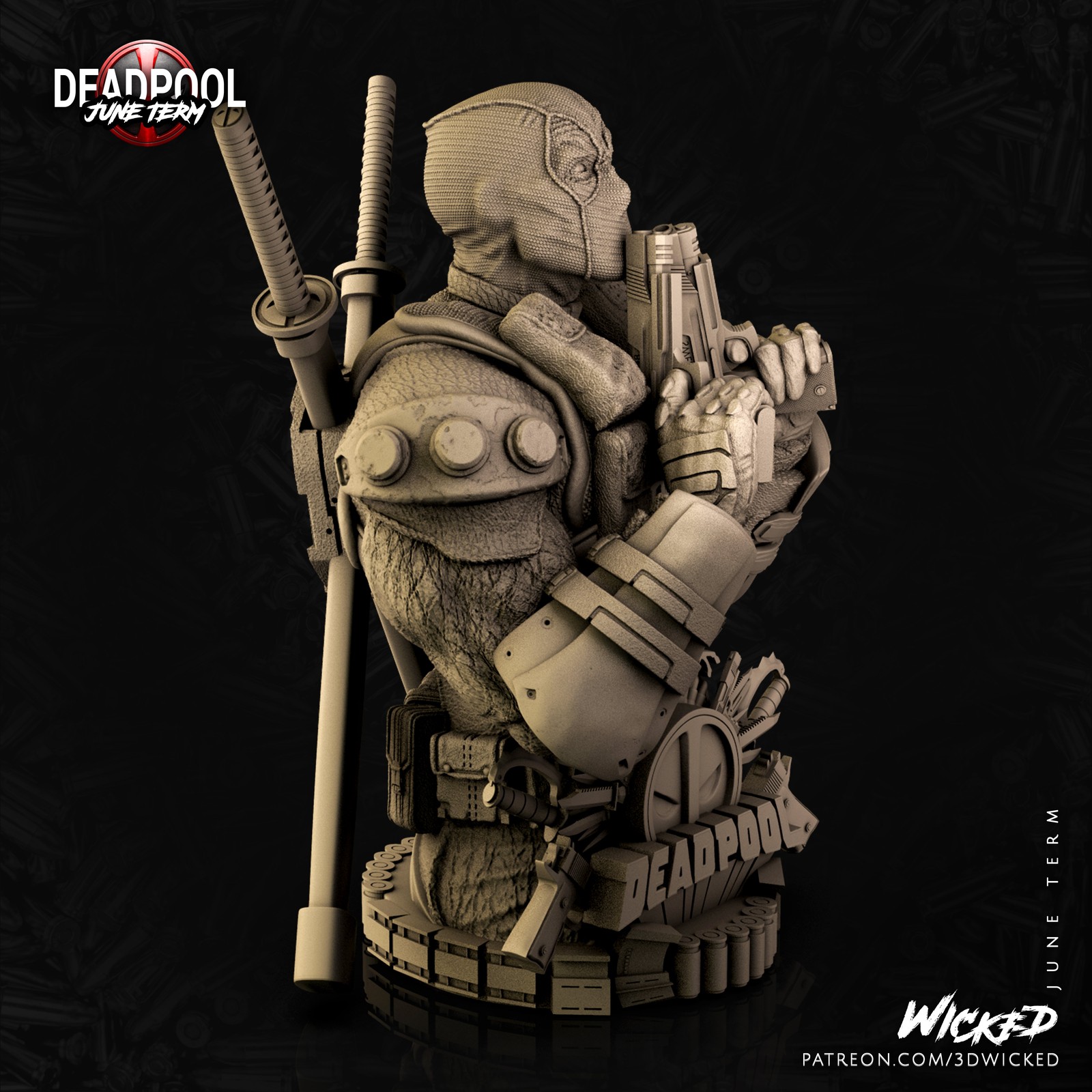 Marvel Deadpool Bust - Image 5