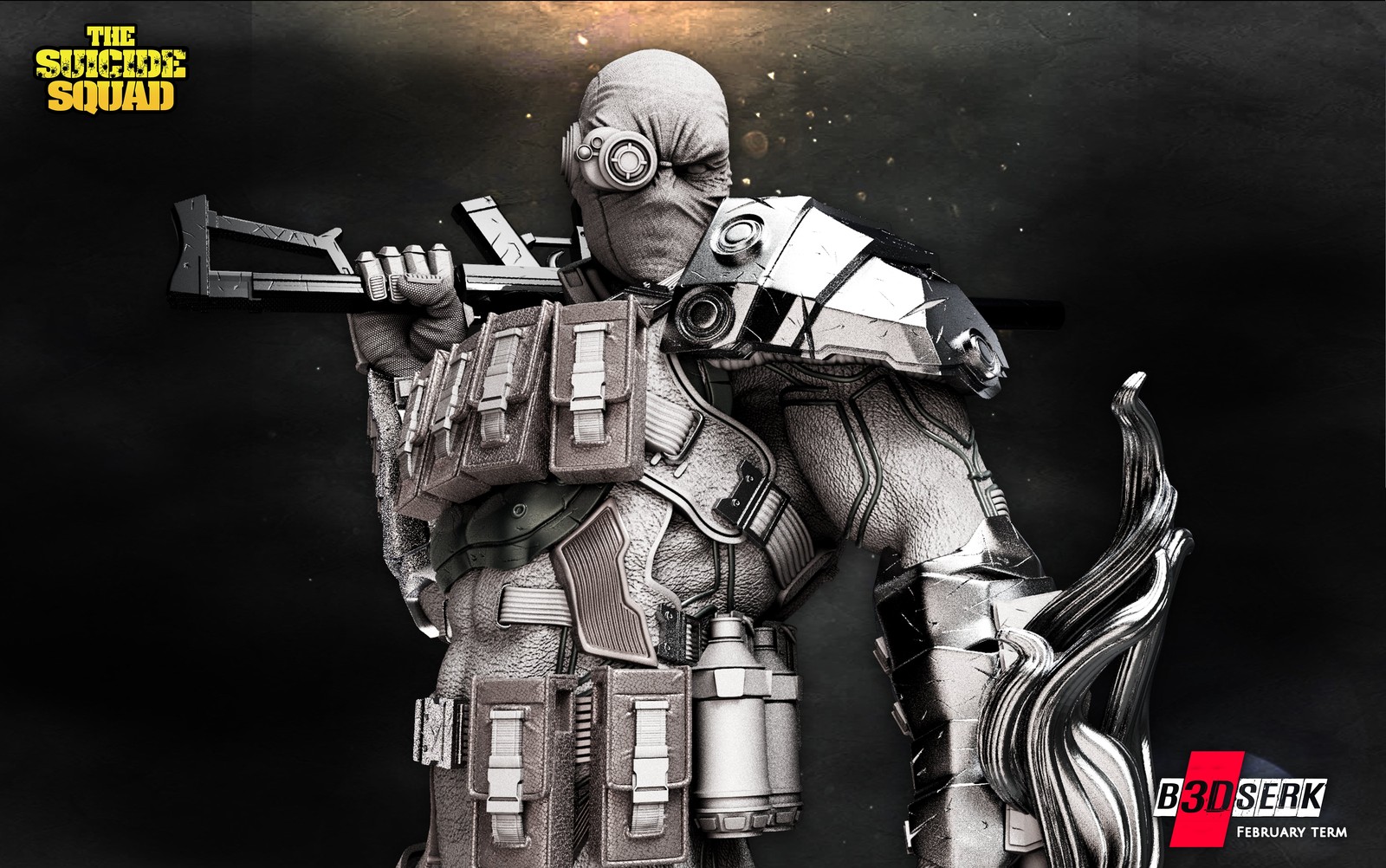 Deadshot Sculpture 1/6 Scale